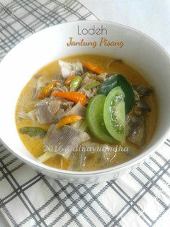 Foto resep Lodeh Jantung Pisang