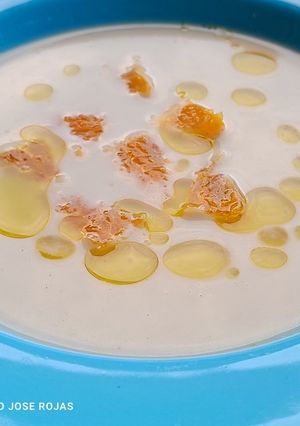 Una foto de Ajo blanco cordobés
