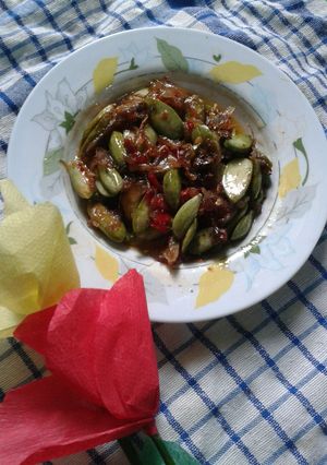 Foto resep Sambal Bawang Pete maknyoss kilat