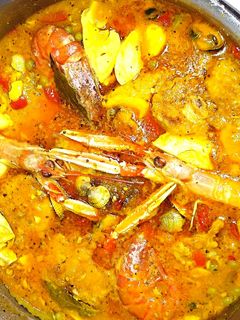 Una foto de Merluza en salsa con "estilo"