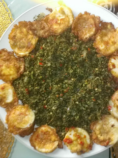 A picture of Fried veg.with egg.