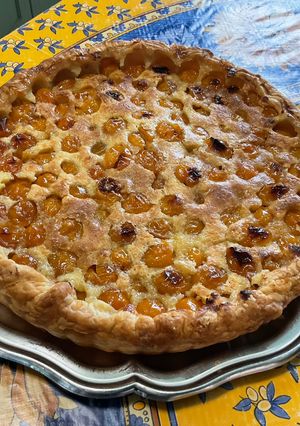 Une photo de Tarte amandine aux mirabelles