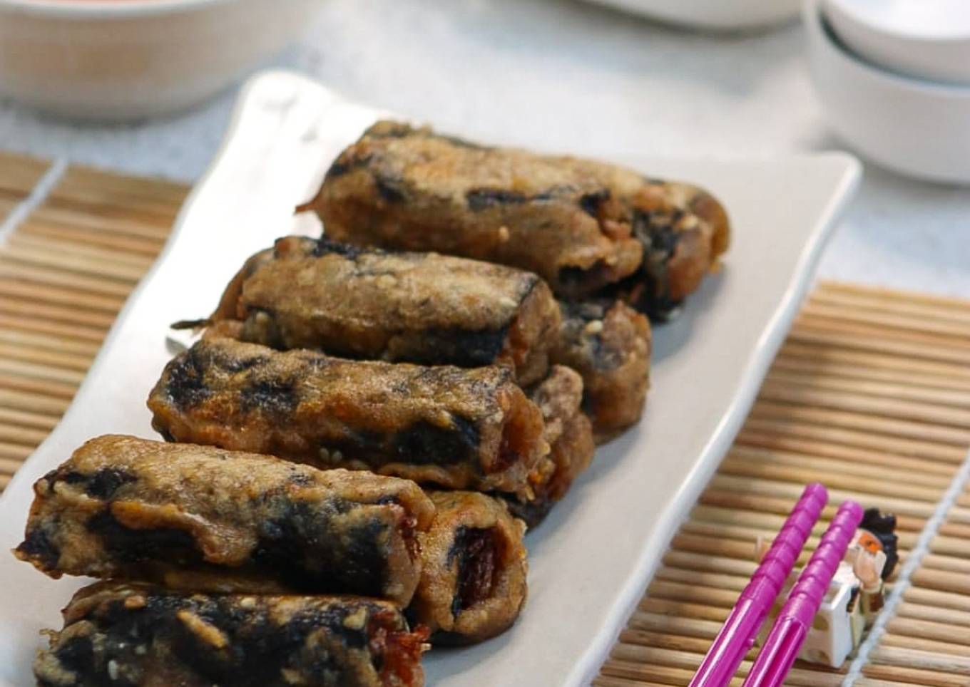 Gimmari (Nori Gulung isi Bihun Goreng)