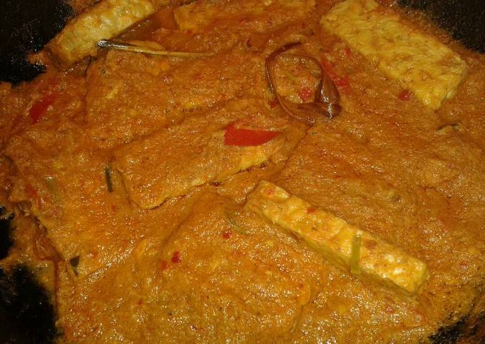 Rendang tempe