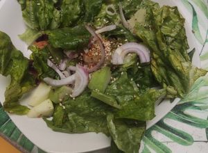 Una foto de Ensalada con merquen