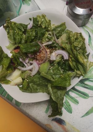 Una foto de Ensalada con merquen