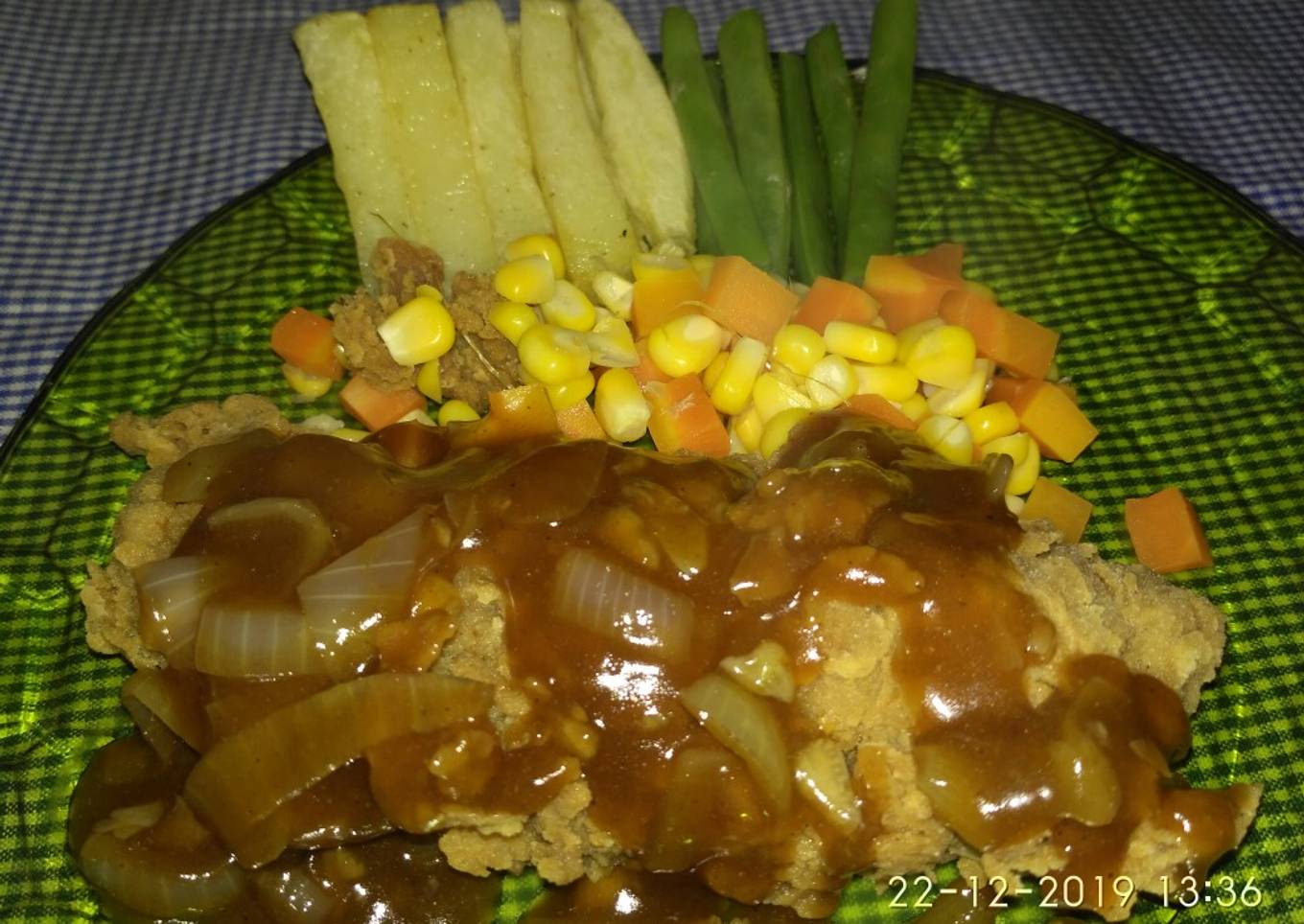 Chicken steak homemade by.dapoer nura