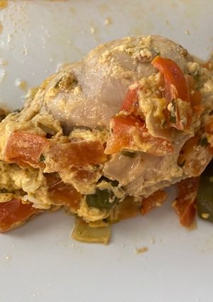 Una foto de Pollo a la Reina