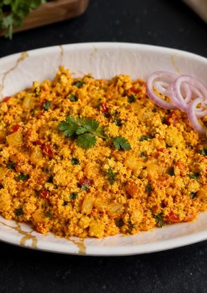 A picture of Paneer Bhurji.