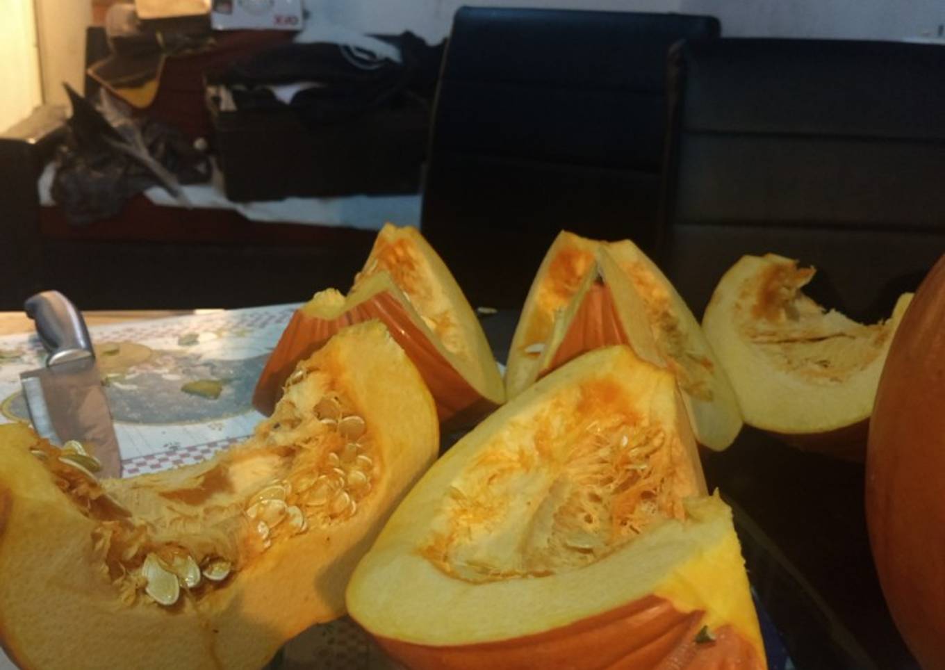 Puré de Calabaza en Diciembre (Halloween)