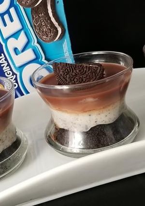Une photo de Dessert OReo choco vanille