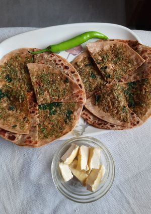 A picture of Broccoli paratha.