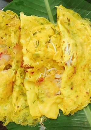 Hình của món Bánh xèo miền Trung.