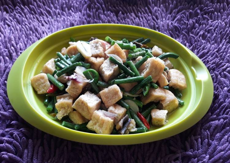 Resep Tumis Kacang Panjang, Tahu, Ikan Jambal Anti Gagal