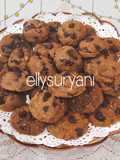 Choco Chips-Cranberries Cookies Simple, Renyah dan Yummy