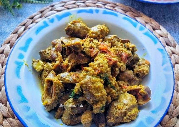 Resep Ati Ampela Bumbu Kuning Oleh Farhah Cookpad 3517