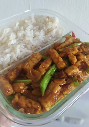 Foto resep Oseng Buncis Tempe Pedas Manis