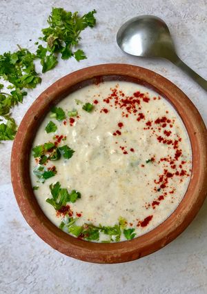 A picture of Lauki Raita (Bottle Gourd Raita Recipe).