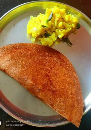 A picture of Ragi Dosa.