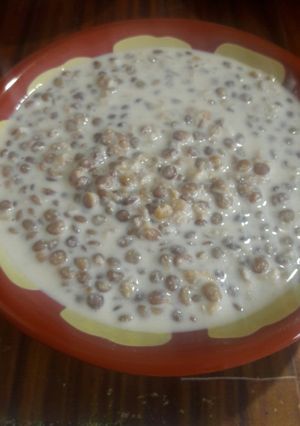 صورة لوصفة عدس بالطحينة