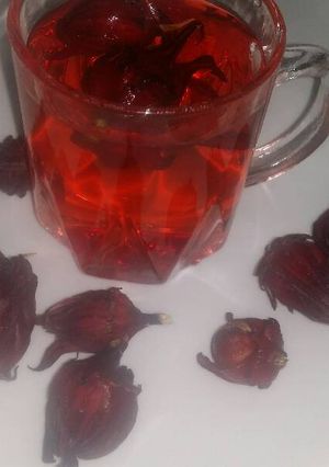 صورة لوصفة كركديه بنعناع