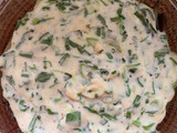Pencas de acelga con salsa blanca