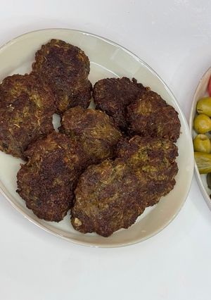 عکسی از دستور شامی کباب (کتلت) 😋😋