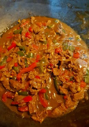 Foto resep Sapi Lada Hitam Sederhana Mirip Resto