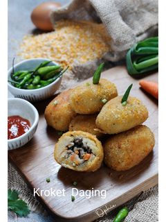 Foto resep Kroket daging