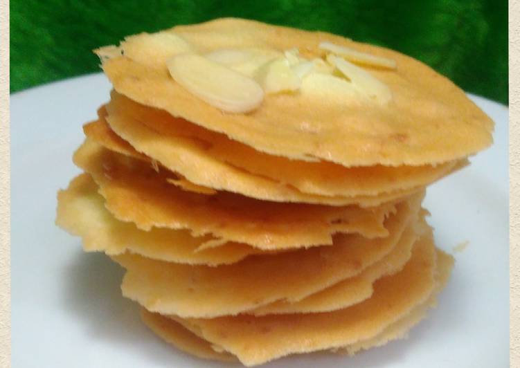 Almond Crispy Recook mba @Faikha Fairus ๐๐๐