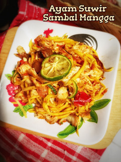 Foto resep Ayam Suwir Sambal Mangga