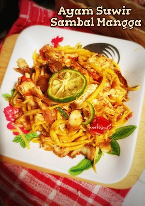 Foto resep Ayam Suwir Sambal Mangga
