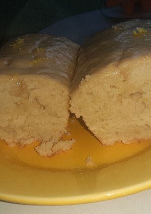 Una foto de Budín de limón