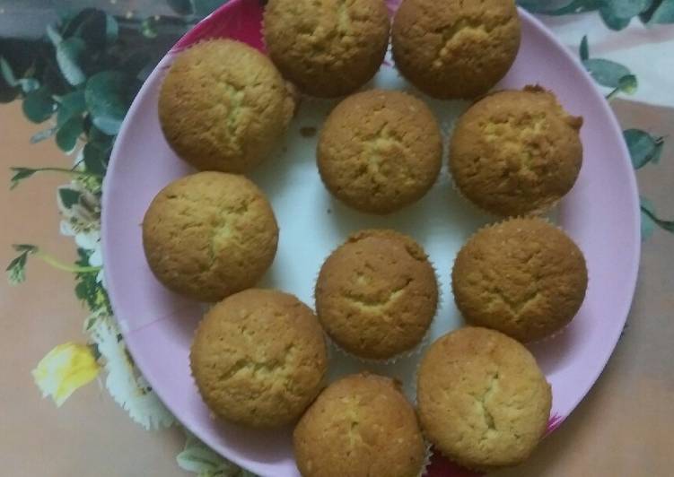 Recipe: Perfect Orange cupcakes#Cupcake contest