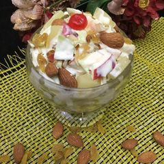 A picture of Creamy fruit chaat (simple easy).