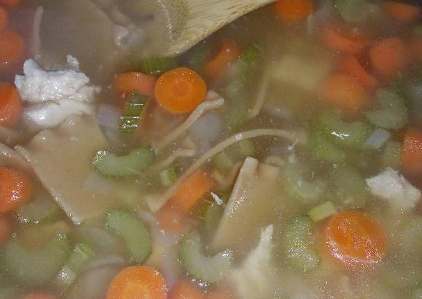 Sue's "I'm think I'm sick" Chicken Noodle Soup