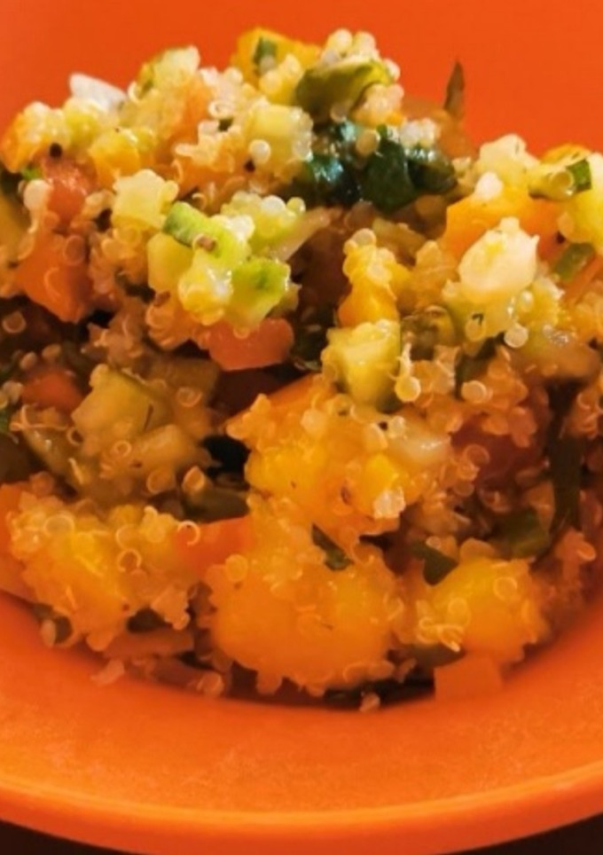 Una foto de Ensalada de Quinoa