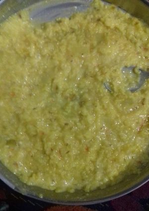 A picture of Rice Khichri.
