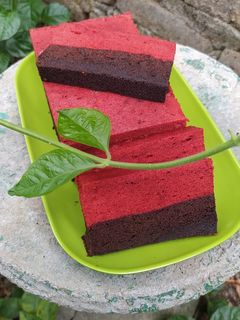Foto resep Brownies red velvet
