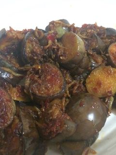 Foto resep Terong balado dengan teri