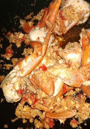 Foto resep Kepiting sambal telur