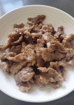 A picture of Stir Fry Beef Slices.