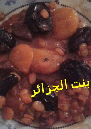 صورة لوصفة لحم حلو