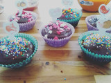 Cupcake de chocolate