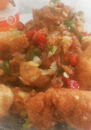 Foto resep Ayam Cabe Garem