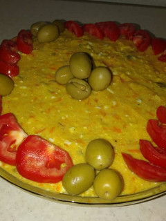 عکسی از دستور سالاد الویه