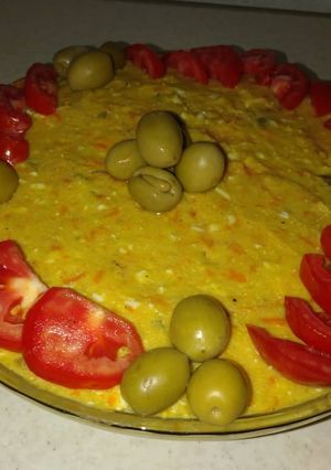 عکسی از دستور سالاد الویه