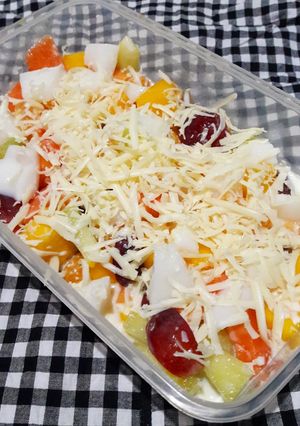 Foto resep Salad Buah Simple