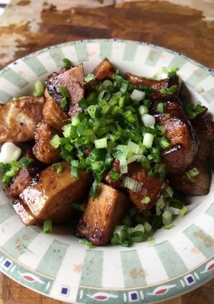 รูปของ หมูสามชั้นผัดเผือก #งบ60บาท ล่ะ~