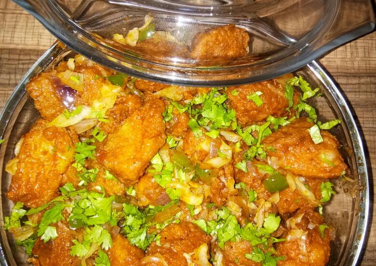 Recipe of Homemade Idli manchurian
